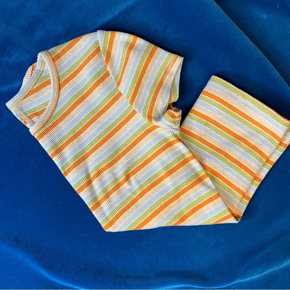 Y2K Baby Tee Vintage Ribbed